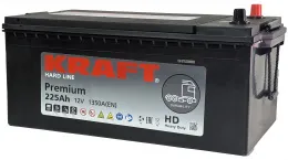 KRAFT Premium 225 (4) рус -/+ (1350A, 518*274*223)