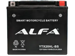 ALFA YTX20HL-BS 18Ah (250A 176*89*154)