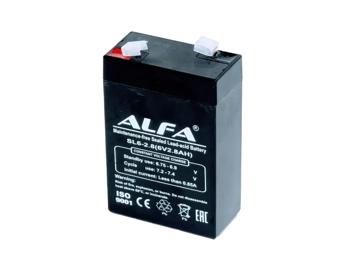 ALFA 6V-2.8Ah F1 (66*39*97)