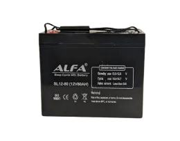 ALFA 12V-80Ah(C20) L (тяговая) M6 (260*169*211)