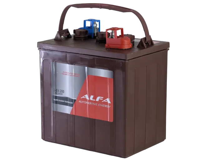 ALFA 6V-245Ah(C20) L (тяговая) M8 (262*188*275)