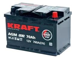KRAFT AGM 70 R (760A, 278*175*190)