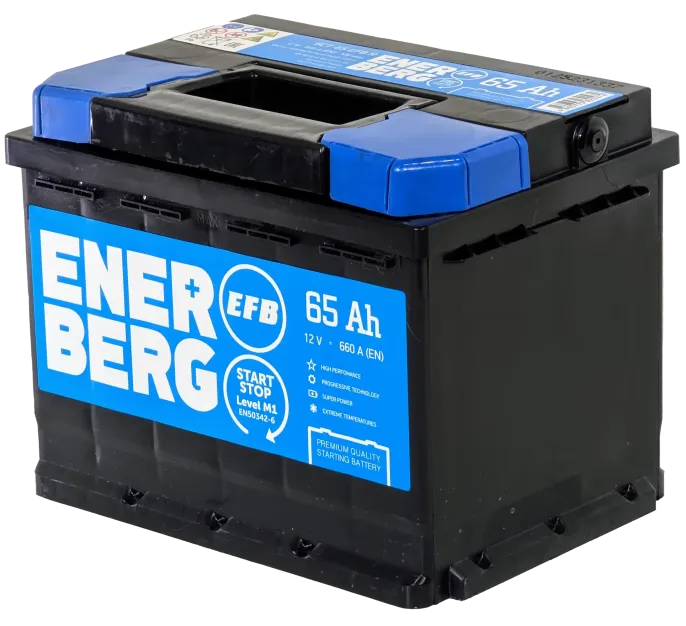 Аккумулятор ENERBERG EFB 65 R (660A, 242*175*190)