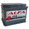 Аккумулятор ALFA EFB 60 R (620A, 242*175*190)