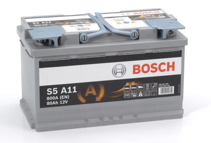 Аккумулятор Bosch AGM S5 80 R  (800A, 315*175*190).