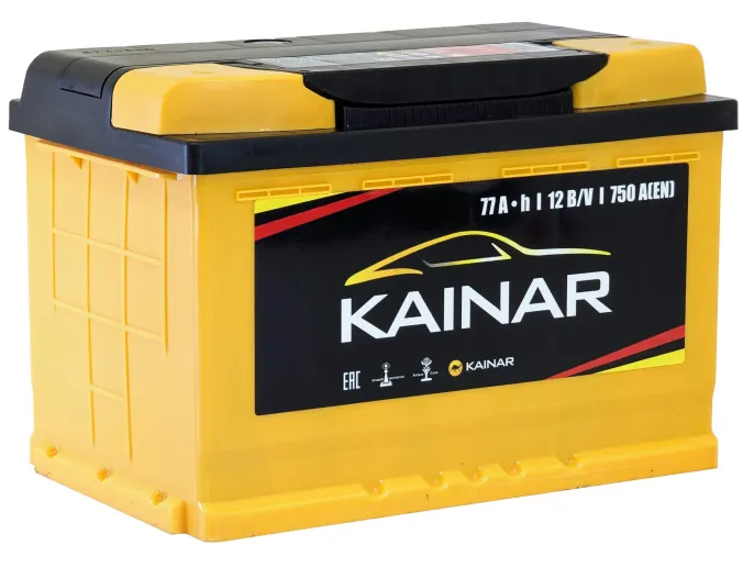 Аккумулятор Kainar 77 R (750A, 278*175*190)
