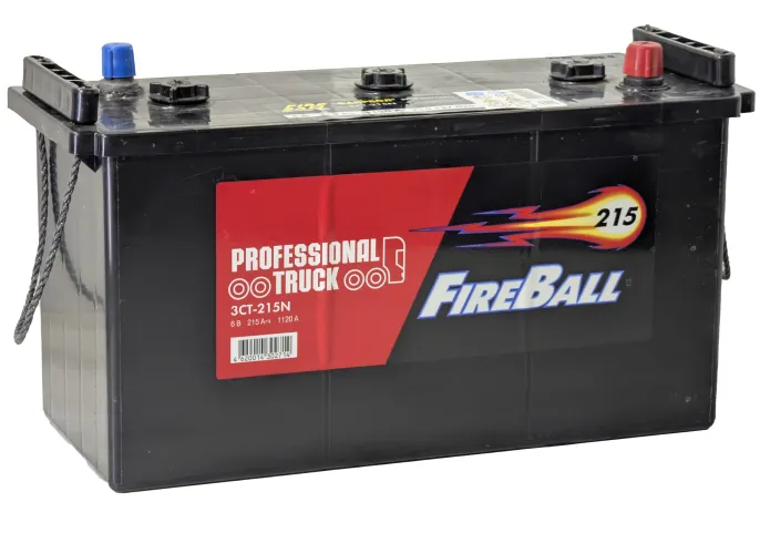 Аккумулятор FireBall 215 R (1120A, 425*160*220) (6 вольт) 3СТ-215