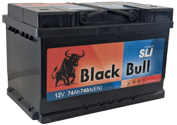 Аккумулятор BLACK BULL SLI 74 R низк. (740A, 277*175*175)