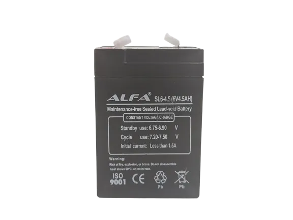 Аккумулятор ALFA 6V-4.5Ah F1 (70*47*100)