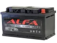 Аккумулятор ALFA Hybrid 85 R низк. (800A, 315*175*175)