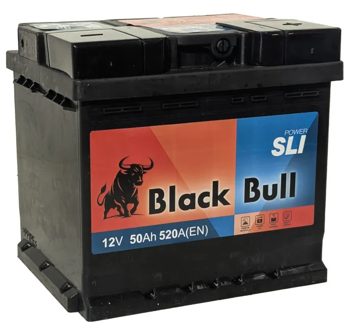 Аккумулятор BLACK BULL SLI 50 R (520A, 208*175*190)