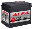 Аккумулятор ALFA EFB 65 R (650A, 242*175*190) ua