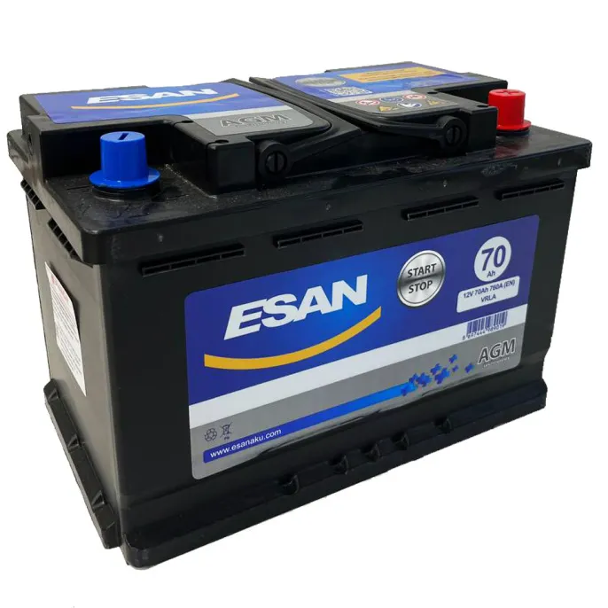 Аккумулятор ESAN AGM 70 R (760A, 277*175*190).
