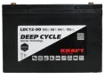 Аккумулятор KRAFT 12V-105Ah(C20) L (тяговая) M8 (306*168*208)