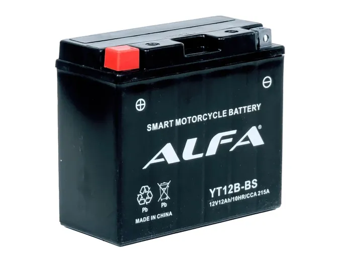 Аккумулятор ALFA YT12B-BS 12Ah (215A 151*70*131)