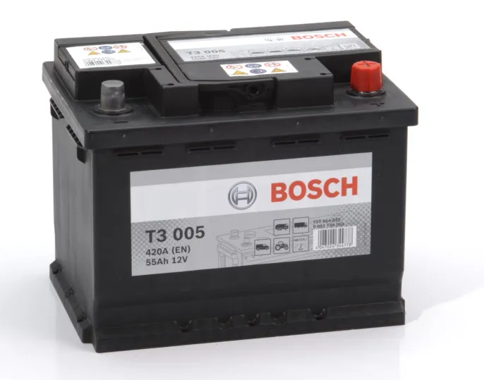 Аккумулятор Bosch Т3 55 R (420A, 246*175*190)