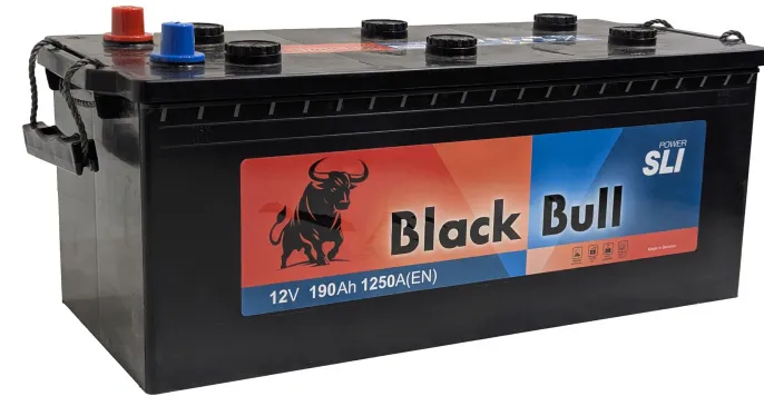 Аккумулятор BLACK BULL 190 (3) евро +/- (1250A, 513*189*223)
