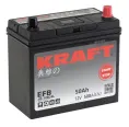Аккумулятор KRAFT EFB Asia 50 JR (500A, 237*126*220)