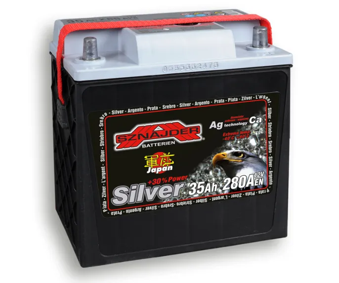 Аккумулятор Sznajder Silver Japan 35 JR (280А 197*127*223)