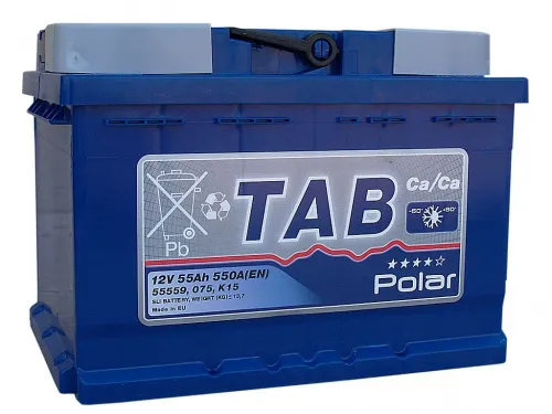 Аккумулятор TAB Polar Blue 55 R (550A, 242*175*175)