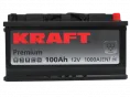 Аккумулятор KRAFT Premium 100 R (1000A, 351*175*190)