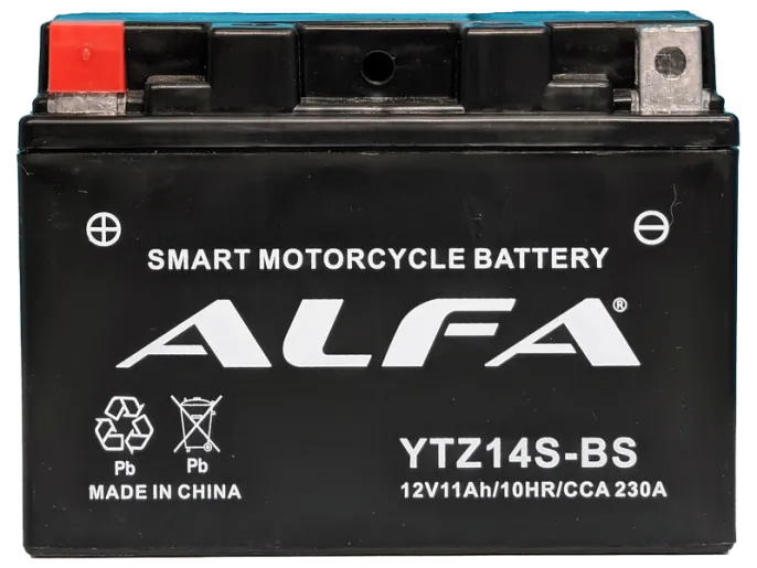 Аккумулятор ALFA YTZ14S-BS 11Ah (230A 150*88*110)