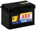 Аккумулятор 555 PREMIUM 74 L (720A, 278*175*190)