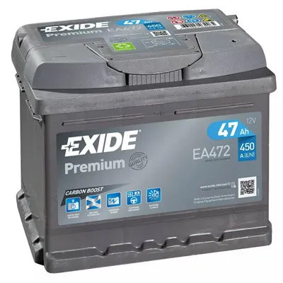 Аккумулятор Exide Premium 47 R (450А, 207*175*175)