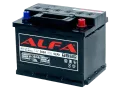 Аккумулятор ALFA Hybrid 62 R (560A, 242*175*190)