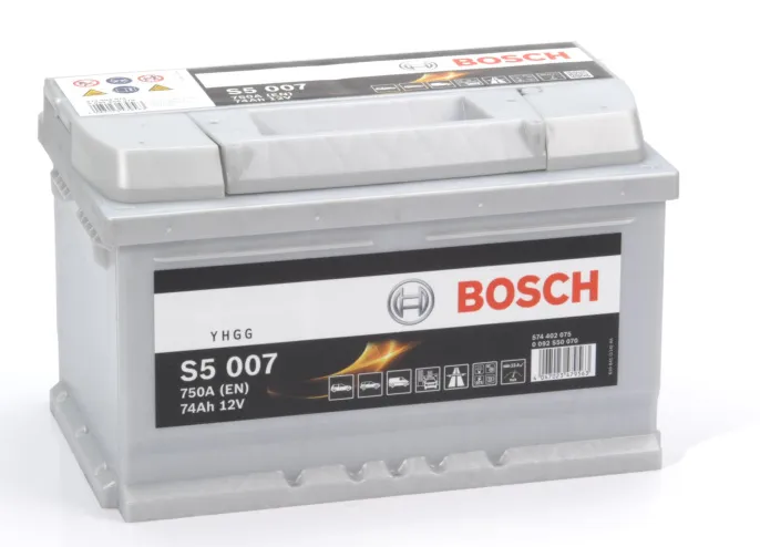 Аккумулятор Bosch S5 74 R (750A, 278*175*175)