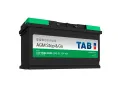 Аккумулятор TAB EcoDry Stop&Go AGM 95 R (850A, 353*175*190).