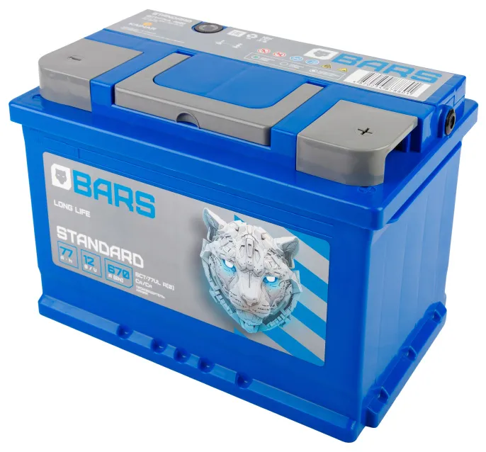 Аккумулятор BARS 77 R (670A, 278*175*190)