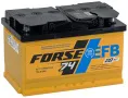 Аккумулятор FORSE EFB 74 R низк. (750A, 278*175*175)