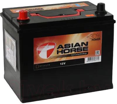 Аккумулятор Asian Horse 36 JL (300A, 187*127*225) тонкие клеммы с бортом