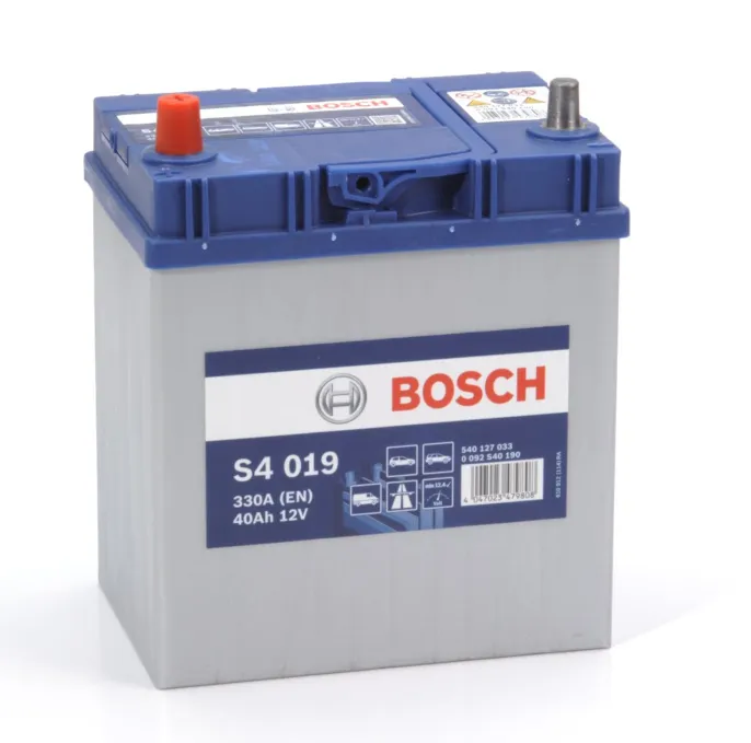 Аккумулятор Bosch S4 Asia 40 JL (330A, 187*127*227)