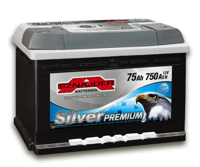 Аккумулятор Sznajder Silver Premium 75 R (750А 278*175*175)