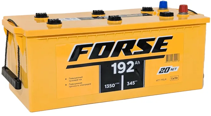 Аккумулятор FORSE 192 (3) евро +/- (1350A, 513*223*217)