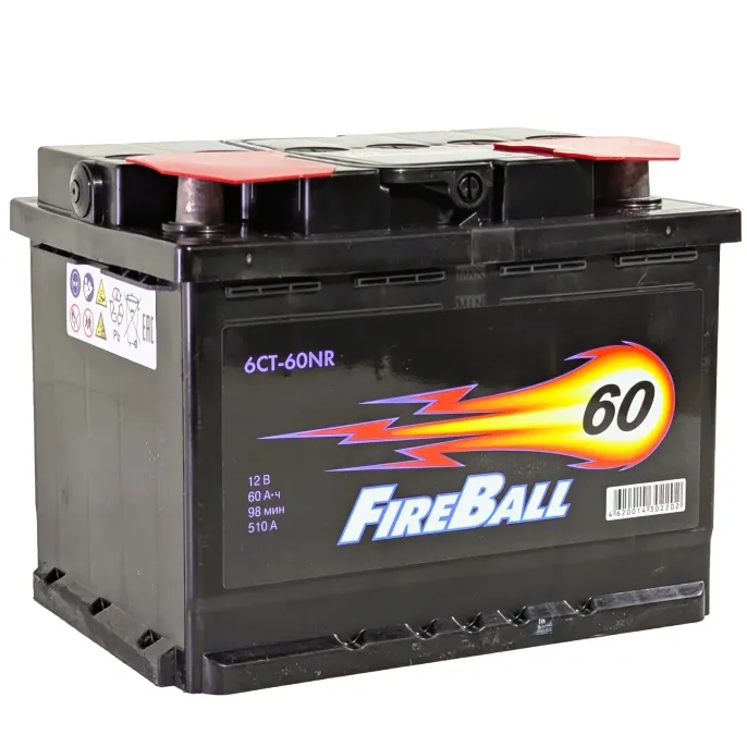 Аккумулятор FireBall 60 R (510A, 242*175*190)