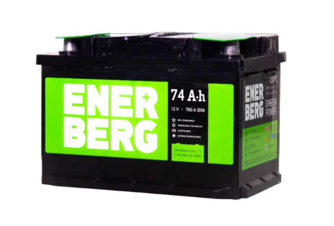 Аккумулятор ENERBERG 74 R (760A, 278*175*190)
