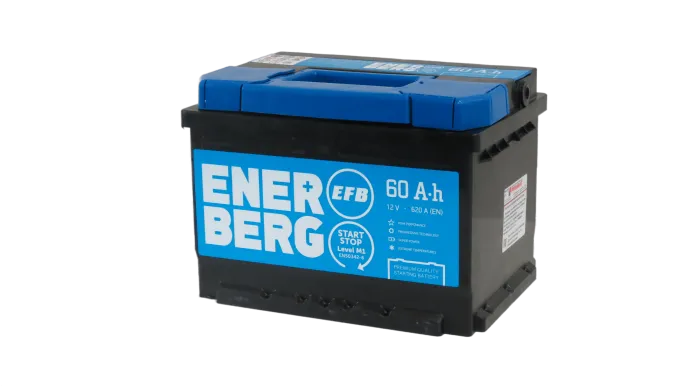 Аккумулятор ENERBERG EFB 60 R низк. (620A, 242*175*175)