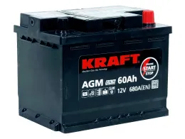 KRAFT AGM 60 R (680A, 242*175*190)