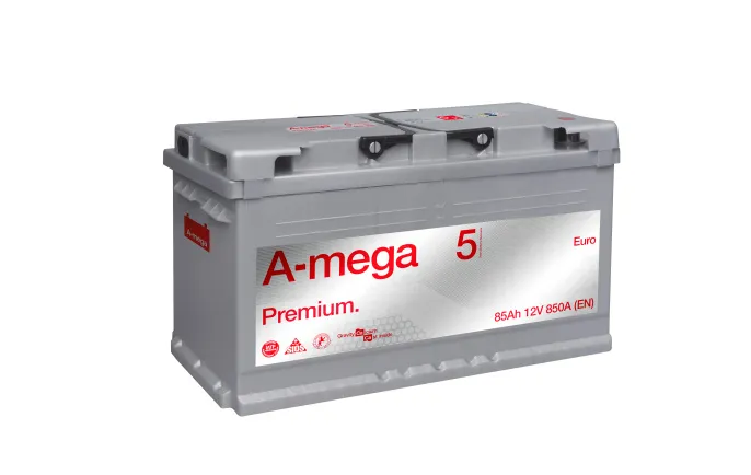 Аккумулятор A-mega Premium 85 R (850A, 315*175*175)