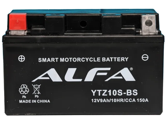 Аккумулятор ALFA YTZ10S-BS 9Ah (150A 150*88*93)