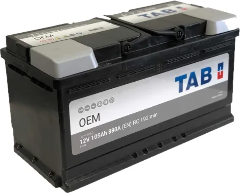 Аккумулятор TAB OEM 105 R (880A, 353*175*190)