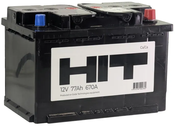 Аккумулятор HIT 77 L (670A, 278*175*190)