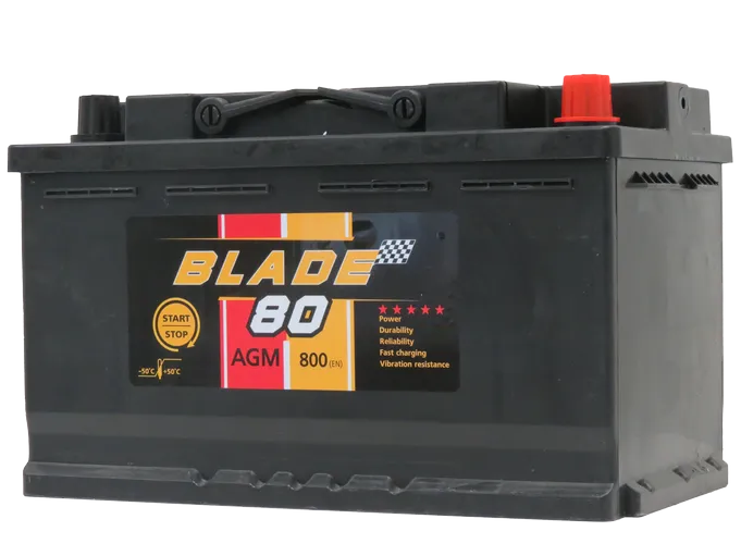Аккумулятор BLADE AGM 80 R (800A, 315*175*190)