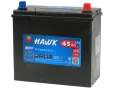 Аккумулятор HAWK Asia 45 JR (360A, 236*128*226)