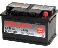 Аккумулятор KRAFT EFB 74 R низк. (740A, 278*175*175)