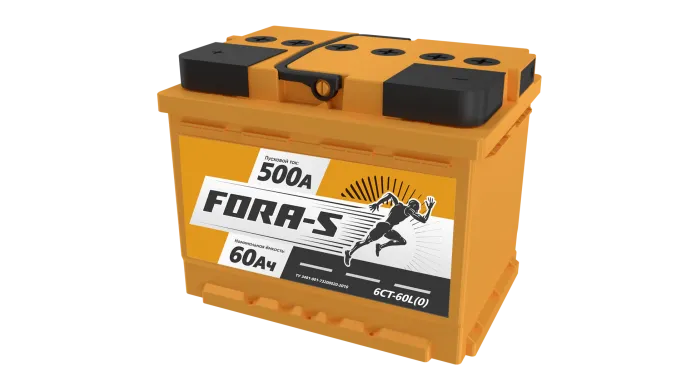 Аккумулятор FORA-S 60 R (500A, 242*175*190).