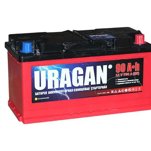Аккумулятор URAGAN 90 R (700A, 354*175*190)